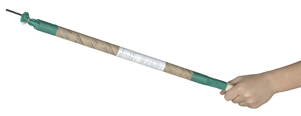 ANTORCHA CABALGATA VERDE 55cm
